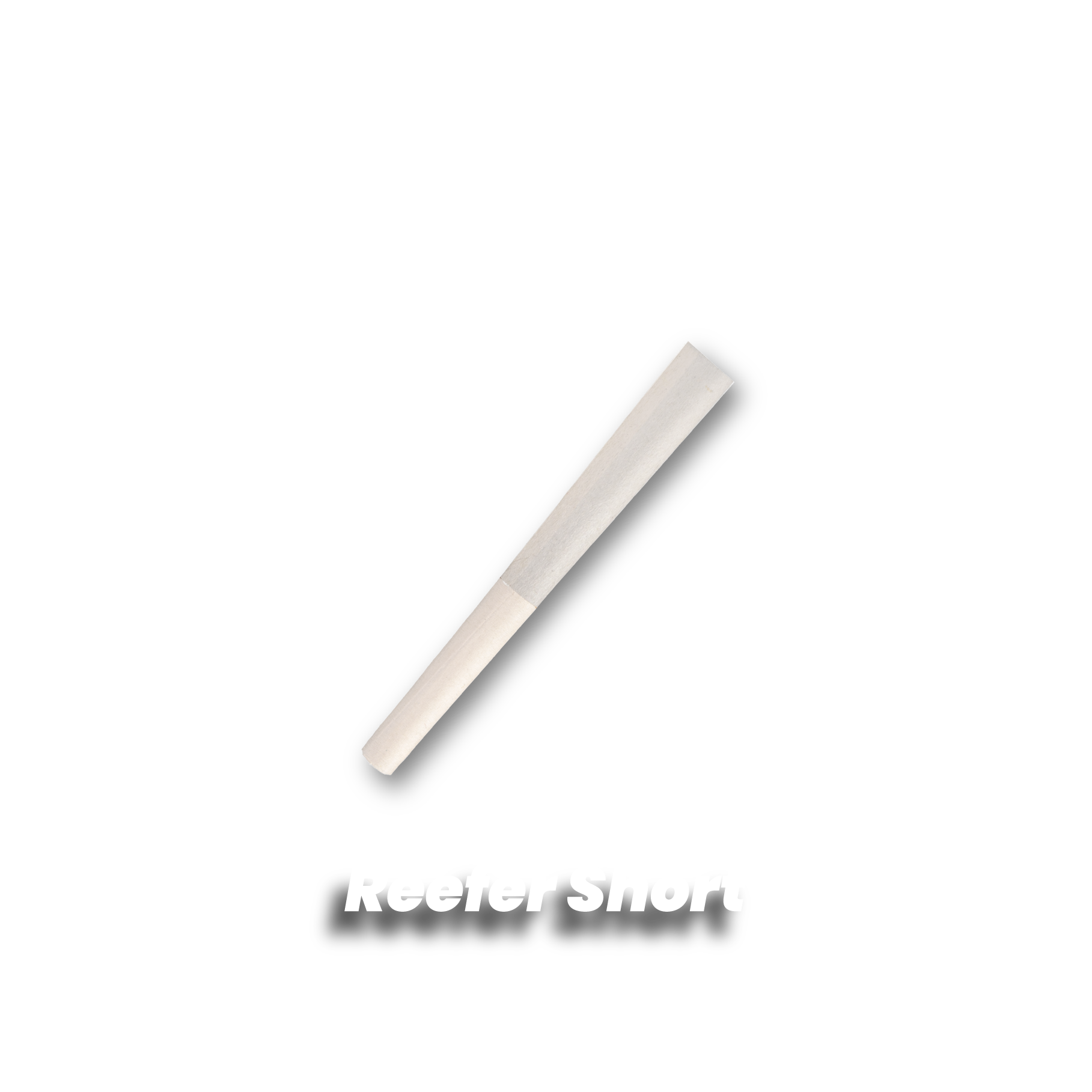 Reefer Short natural brown pre-rolled cone.