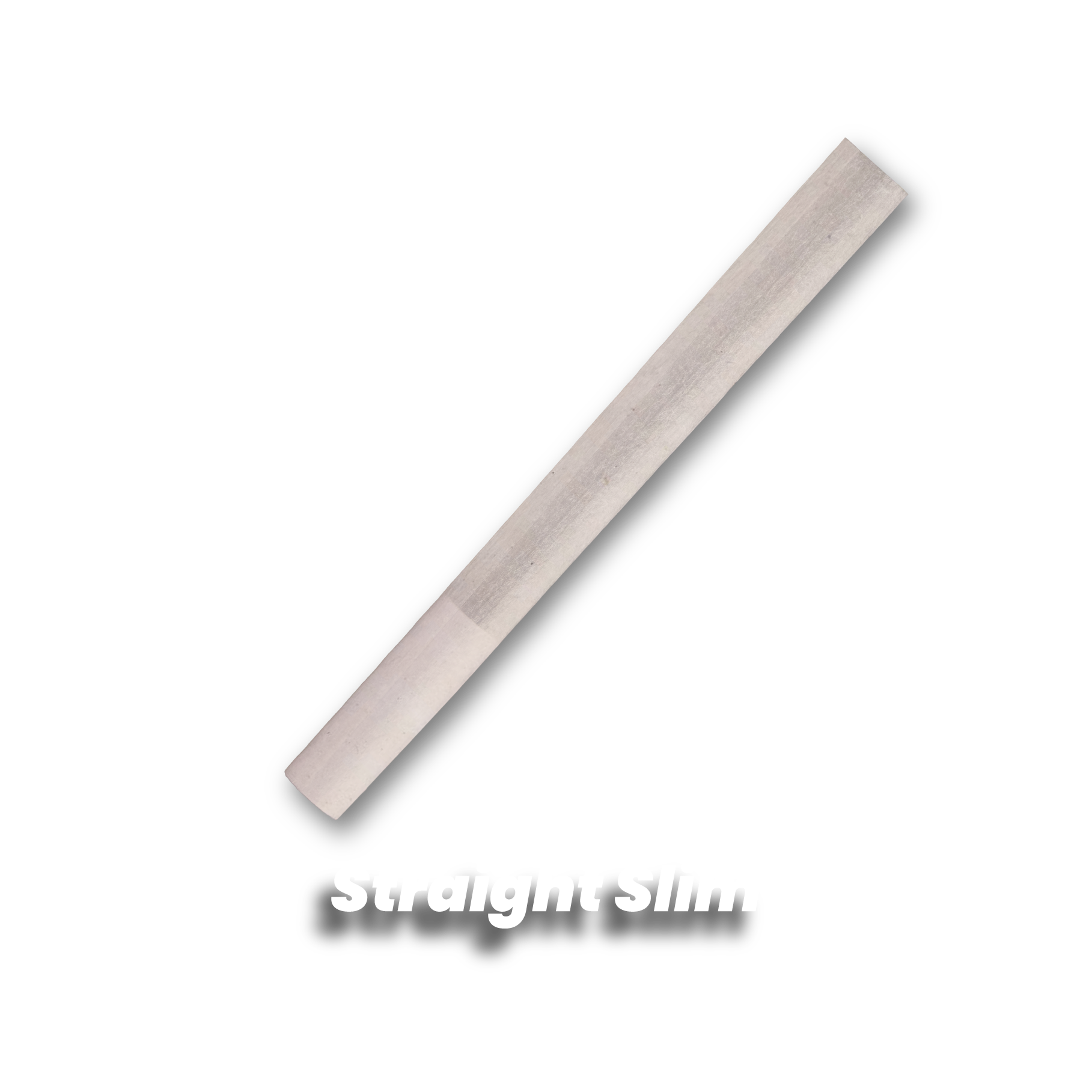 Straight Slim pre-rolled hemp cone.
