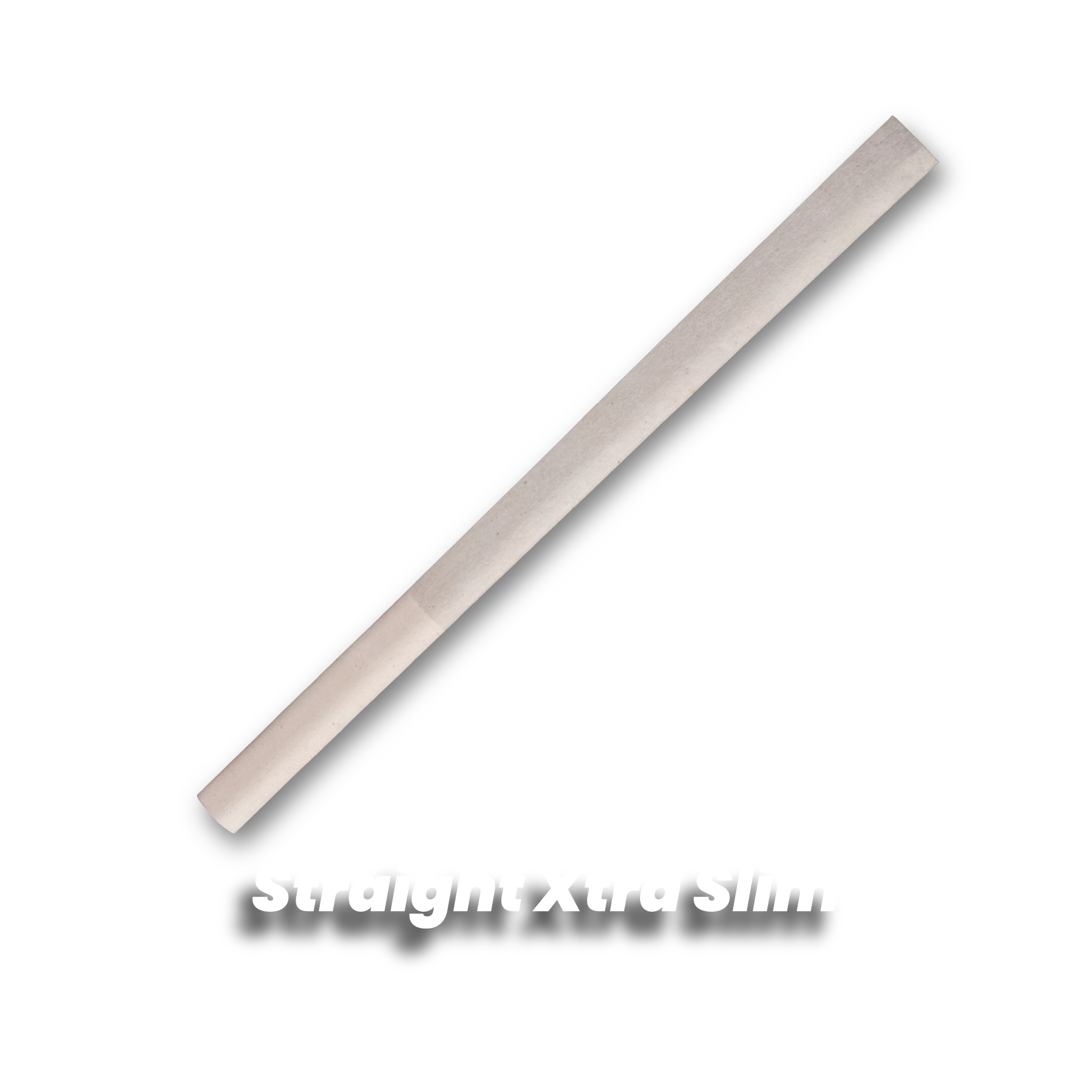 Straight Slim Extra Slim hemp pre-rolled cone.