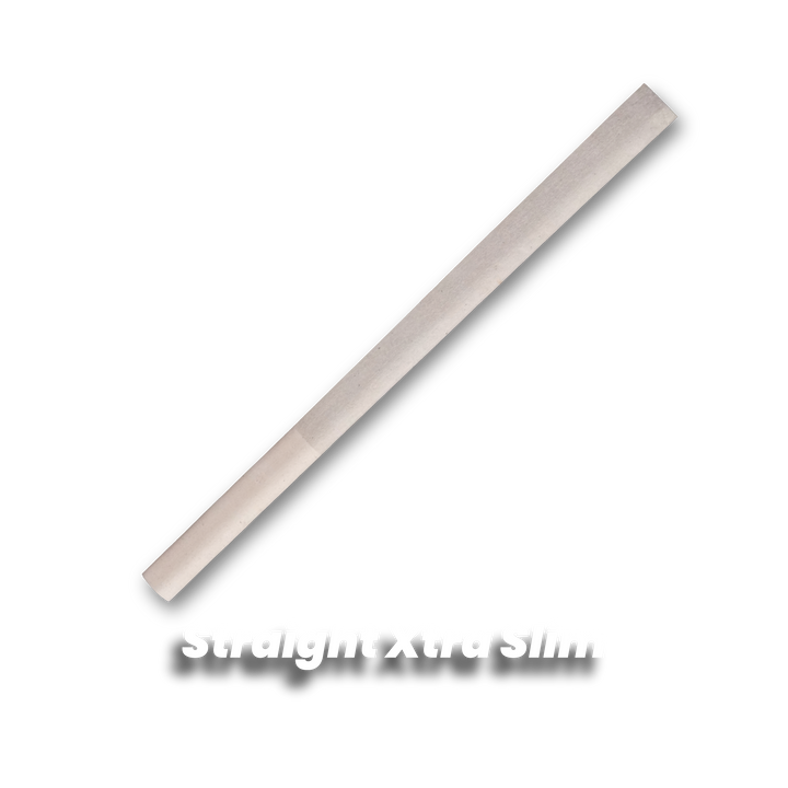Straight Slim Extra Slim hemp pre-rolled cone.